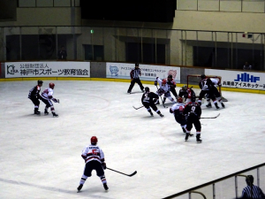 アジアリーグアイスホッケー神戸市民ファミリー観戦会写真3
