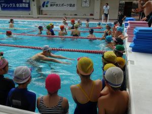 東京2020公認プログラム「アシックス水泳教室」  6