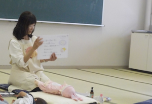 2025年5月一日体験教室イメージ写真ベビーマッサージ