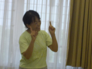 親子体操・吉岡