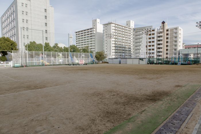 運動場写真