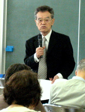小澤輝郎氏講義の様子