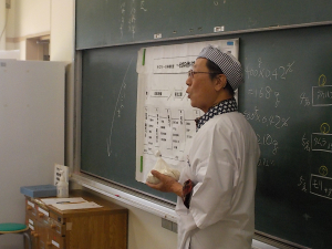 そば打ちの会の様子