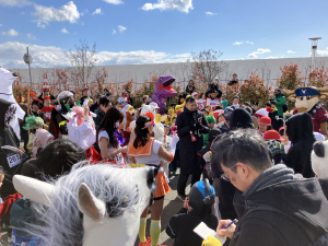 仮装ラン風景.JPG