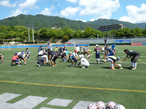 親子サッカー教室写真１