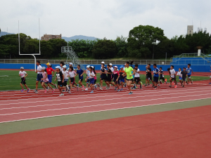 小林祐梨子さんのランニングクリニック写真1