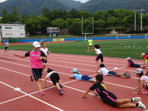 小林祐梨子さんのランニングクリニック写真3