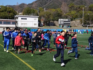 小林祐梨子さんのランニングクリニックの様子1