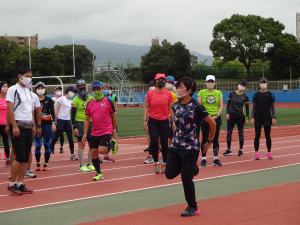 神戸マラソンランナー応援イベント野口みずきさんアシックスランニング教室3