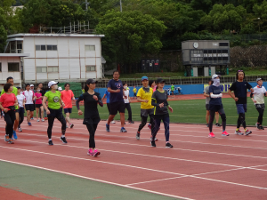 神戸マラソンランナー応援イベント野口みずきさんアシックスランニング教室6