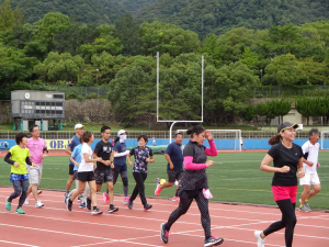 神戸マラソンランナー応援イベント野口みずきさんアシックスランニング教室5