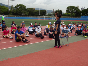 神戸マラソンランナー応援イベント野口みずきさんアシックスランニング教室7