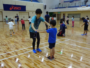 生山ヒジキさんなわとび教室スポーツ体験フェア5