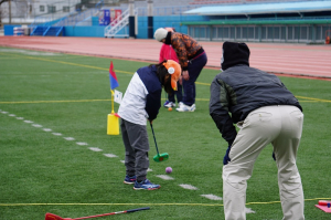 小学生スナッグゴルフ大会写真1