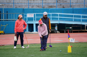 小学生スナッグゴルフ大会写真1