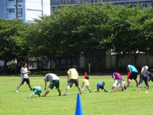 サッカー教室の写真