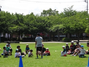 サッカー教室の写真