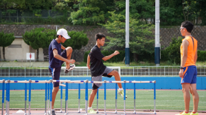 走り方教室の様子4