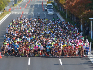 一般10.0kmスタートの写真