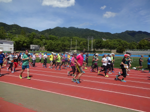 神戸マラソンオフィシャルイベント　アシックスランニング教室